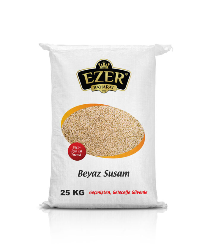 Ezer Beyaz Susam 25 Kg - Görsel 1
