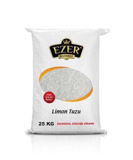 Ezer 25 Kg Tane Limon Tuzu