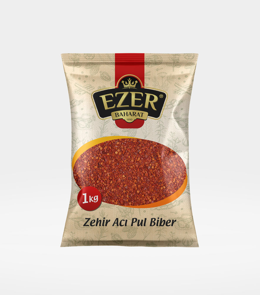 zehiracipulbiber Ezer Zehir Acı Pul Biber 1 Kg - Görsel 1